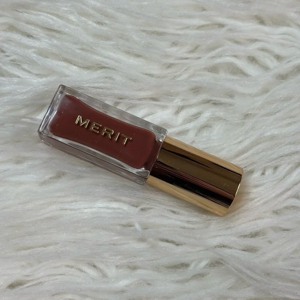 Merit Shade Slick Hydrating Tinted Lip Oil Taupe